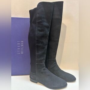 Stuart Weitzman Black Knee High Boots
